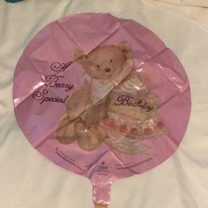 Hallmark A Beary Special Birthday Mylar balloon